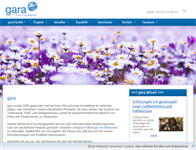 Tablet Screenshot of gara.de